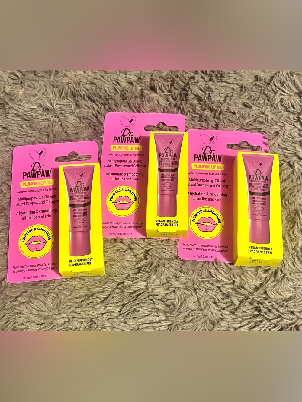 Dr. Pawpaw Plumping Lip Oil ~ Multipurpose Lip Oil w/Natural Pawpaw & Collagen